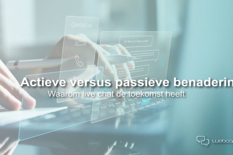 Passieve vs actieve benadering